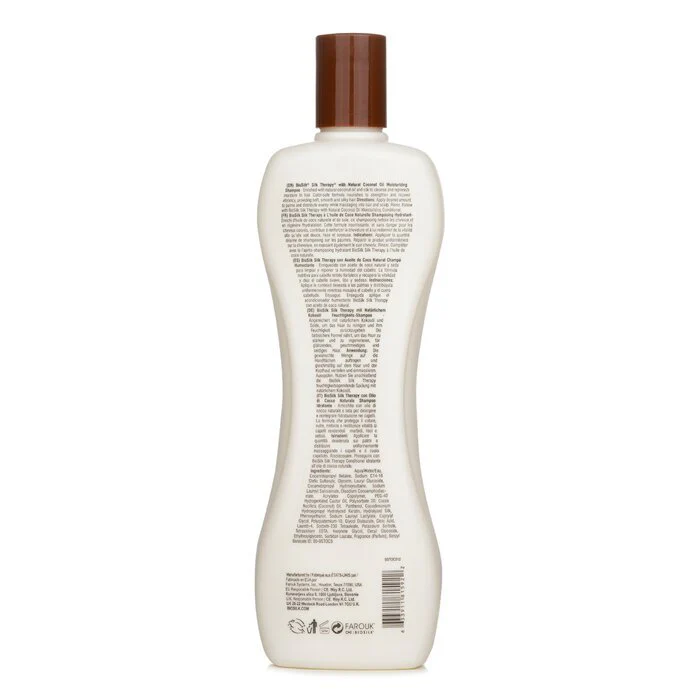BioSilk Silk Therapy with Coconut Oil Moisturizing Shampoo 355ml/12oz - Image 3