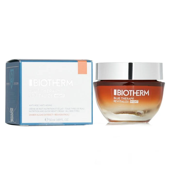 Biotherm Blue Therapy Amber Algae Revitalize Intensely Revitalizing Night Cream 50ml - Image 2