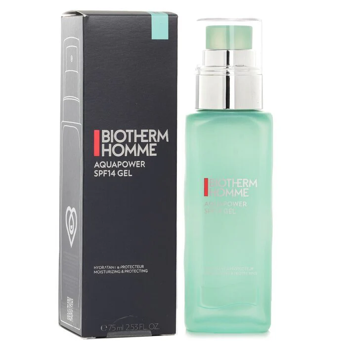 Biotherm Homme Aquapower Moisturizing & Protecting SPF14 Gel 75ml - Image 2