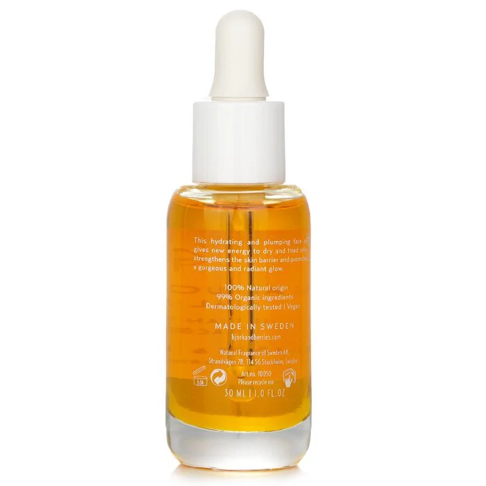 Bjork & Berries Sea Buckthorn+ Algae Instant Glow Face Oil 30ml/1oz - Image 3