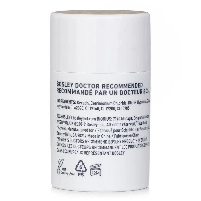 Bosley Hair Thickening Fibers - Light Brown 12g/0.42oz - Image 3
