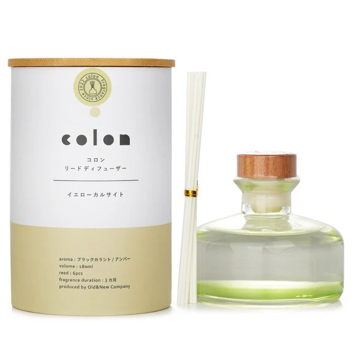 Botanica Cologne Reed Diffuser Yellow Calcite 180ml - Image 2