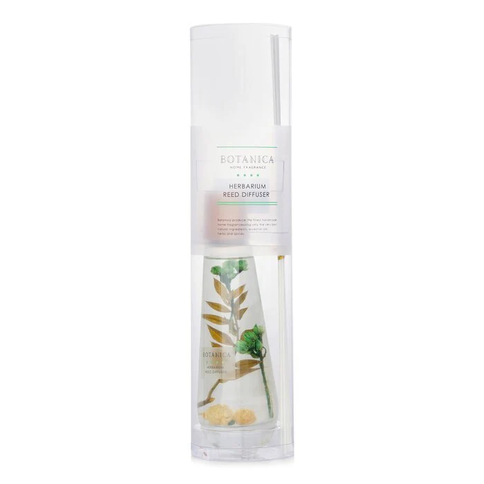 Botanica Home Fragrance Herbarium Reed Diffuser - Green 140ml