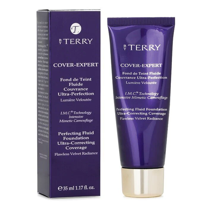 By Terry Cover Expert Perfecting Fluid Foundation - # 12 Warm Copper 35ml/1.17oz - Image 2