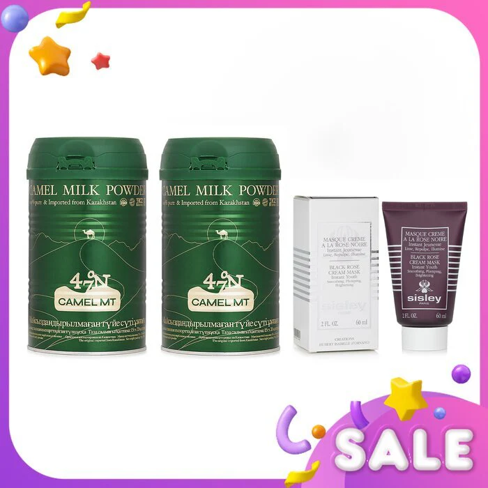 【Camel Milk Powder Premium Anti-Aging Repair Set】Intense Nourishment & Radiance Boost & Age-Defying Renewal 3pcs - Image 2