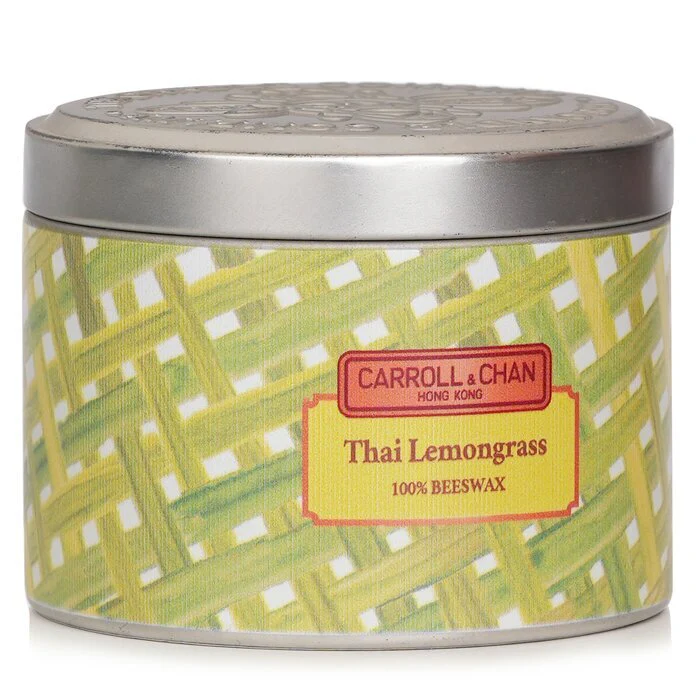 Carroll & Chan 100% Beeswax Tin Candle - Thai Lemongrass (8x6) cm - Image 2