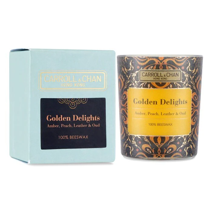 Carroll & Chan 100% Beeswax Votive Candle - Golden Delights 65g/2.3oz - Image 2