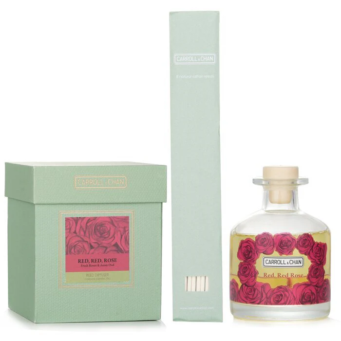 Carroll & Chan Reed Diffuser - Red, Red, Rose (Freah Roses & Asian Oud) 200ml