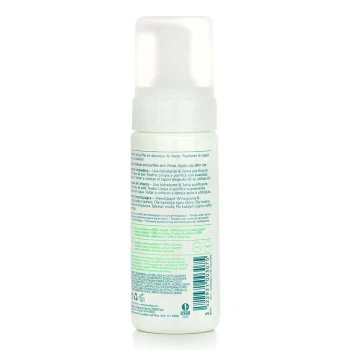 Caudalie Vinoclean Instant Foaming Cleanser 150ml - Image 3