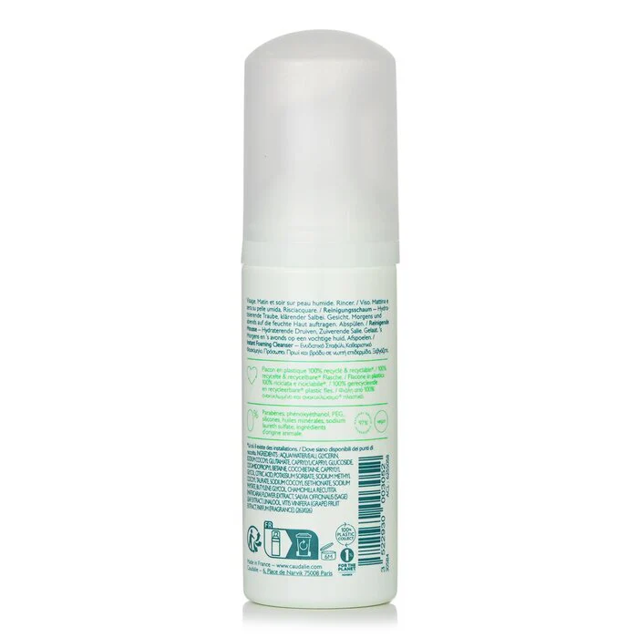 Caudalie Vinoclean Instant Foaming Cleanser (Travel Size) 50ml - Image 3