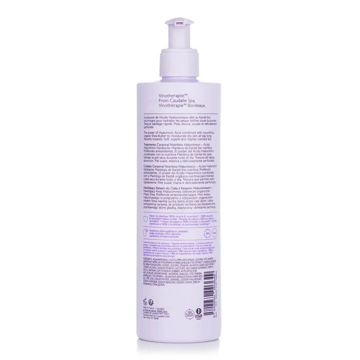 Caudalie Vinotherapist Hyaluronic Nourishing Body Lotion 400ml - Image 3