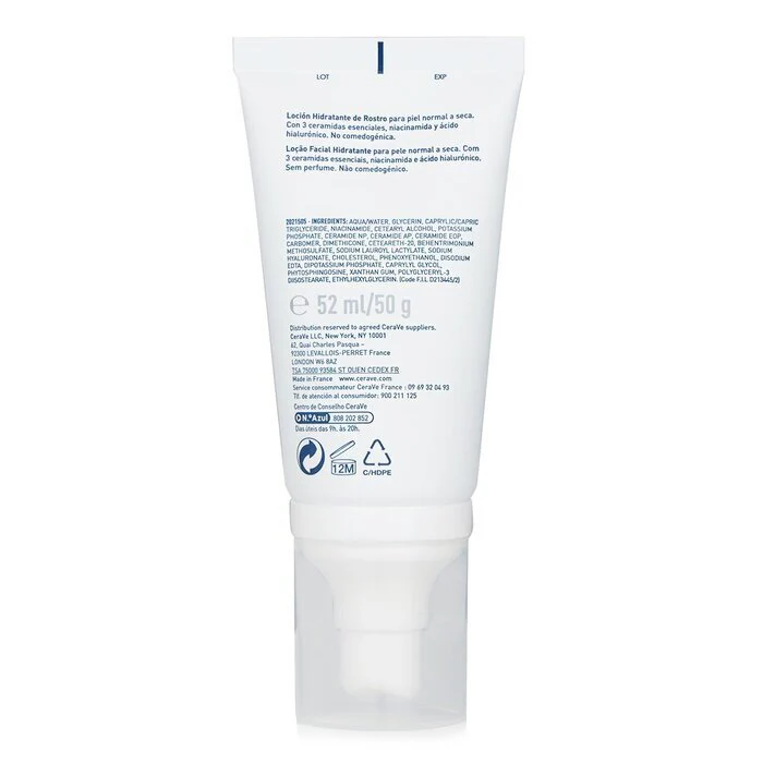 CeraVe Facial Moisturizing Lotion For Normal To Dry Skin 52ml/1.75oz - Image 3