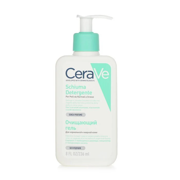 CeraVe Foaming Cleanser For Normal to Oily Skin 236ml/8oz