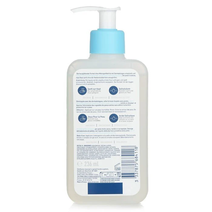 CeraVe SA Smoothing Cleanser 236ml/8oz - Image 3