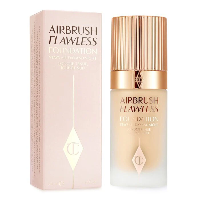 Charlotte Tilbury Airbrush Flawless Foundation - # 3 Warm 30ml/1oz - Image 2