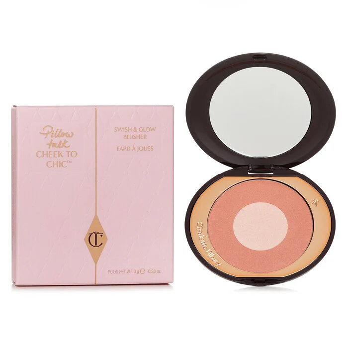 Charlotte Tilbury Cheek To Chic Swish & Glow Blusher - Pillow Talk 8g - Image 2