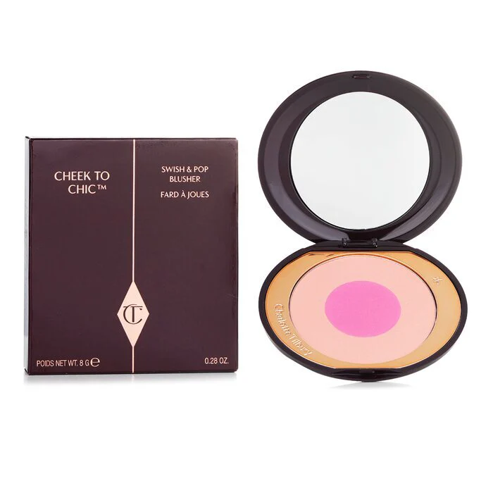 Charlotte Tilbury Cheek To Chic Swish & Pop Blusher - # Love Is The Drug 8g/0.28oz - Image 2