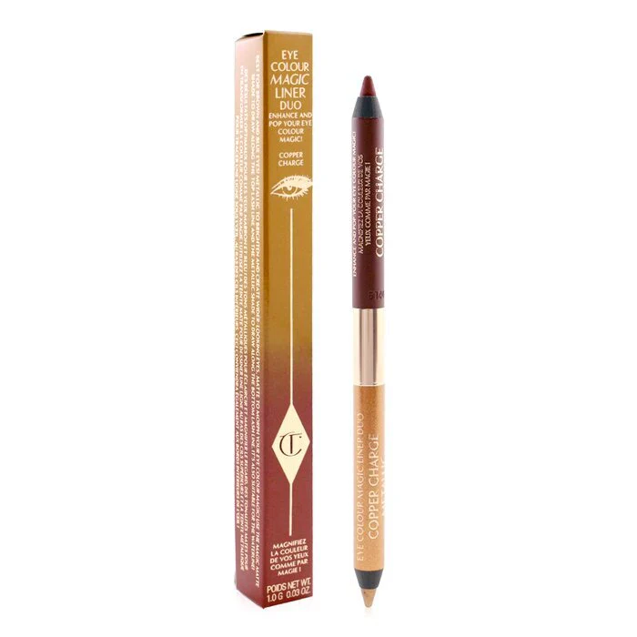 Charlotte Tilbury Eye Colour Magic Liner Duo - # Copper Charge 1g/0.03oz - Image 2