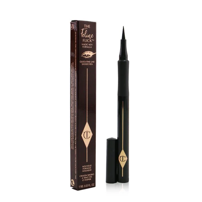 Charlotte Tilbury The Feline Flick Quick Fine Line Shodo Pen - Panther 1ml - Image 2