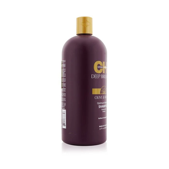 CHI Deep Brilliance Olive & Monoi Optimum Moisture Shampoo 946ml/32oz - Image 2