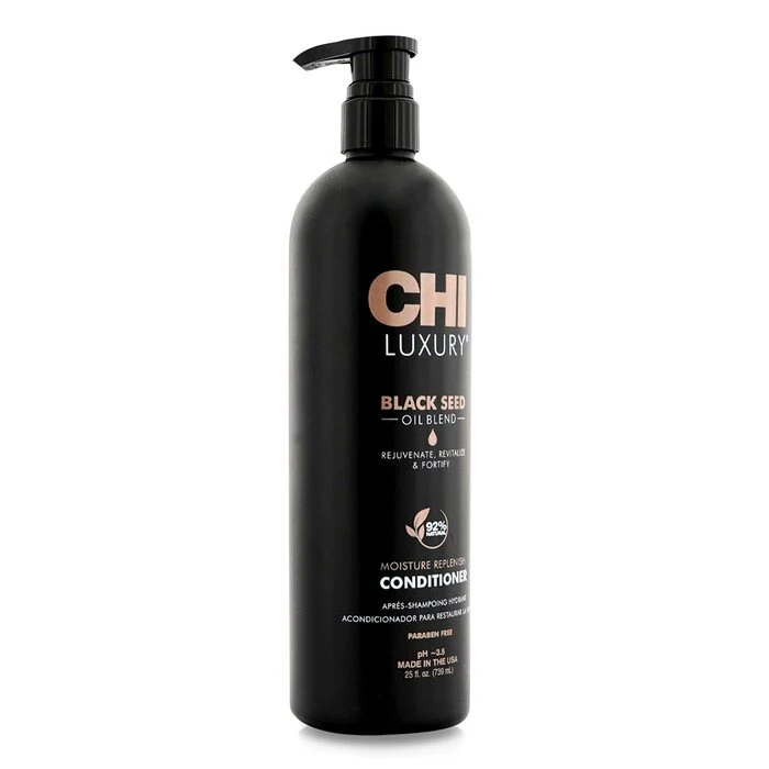 CHI Luxury Black Seed Oil Moisture Replenish Conditioner 739ml - Image 2