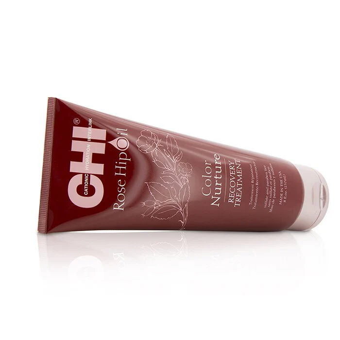 CHI Rose Hip Oil Color Nurture Recovery Treatment 237ml/8oz - Image 3