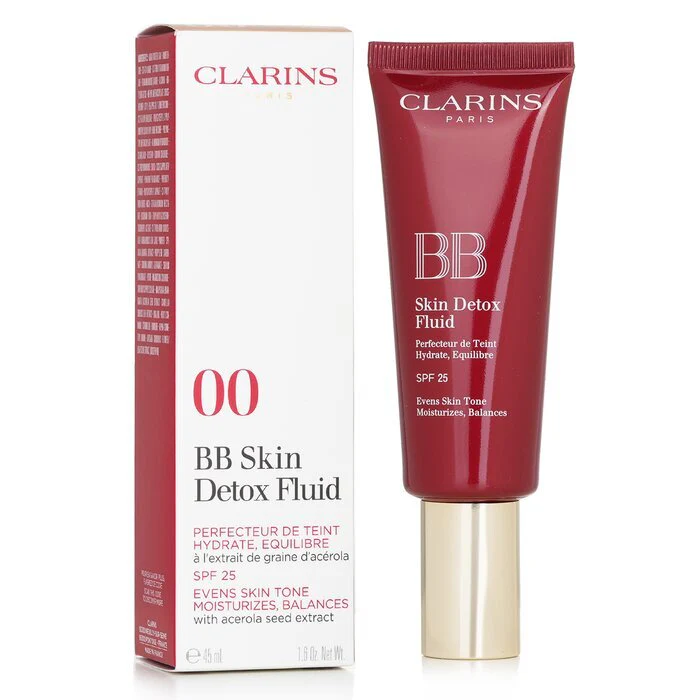 Clarins BB Skin Detox Fluid SPF 25 - 00 Fair 45ml - Image 2