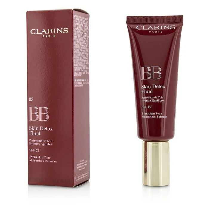 Clarins BB Skin Detox Fluid SPF 25 - #03 Dark 45ml/1.6oz - Image 2
