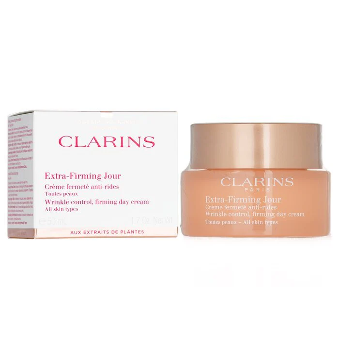Clarins Extra-Firming Jour Wrinkle Control, Firming Day Cream - All Skin Types 50ml/1.7oz - Image 2