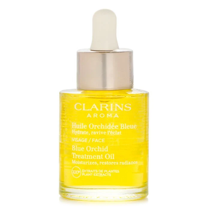 Clarins Face Treatment Oil - Blue Orchid (For Dehydrated Skin) (Packaging Random Pick) 30ml