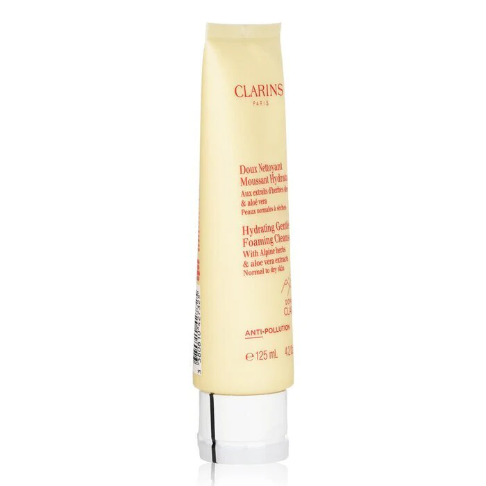 Clarins Hydrating Gentle Foaming Cleanser with Alpine Herbs & Aloe Vera Extracts - Normal to Dry Skin 125ml/4.2oz - Image 2