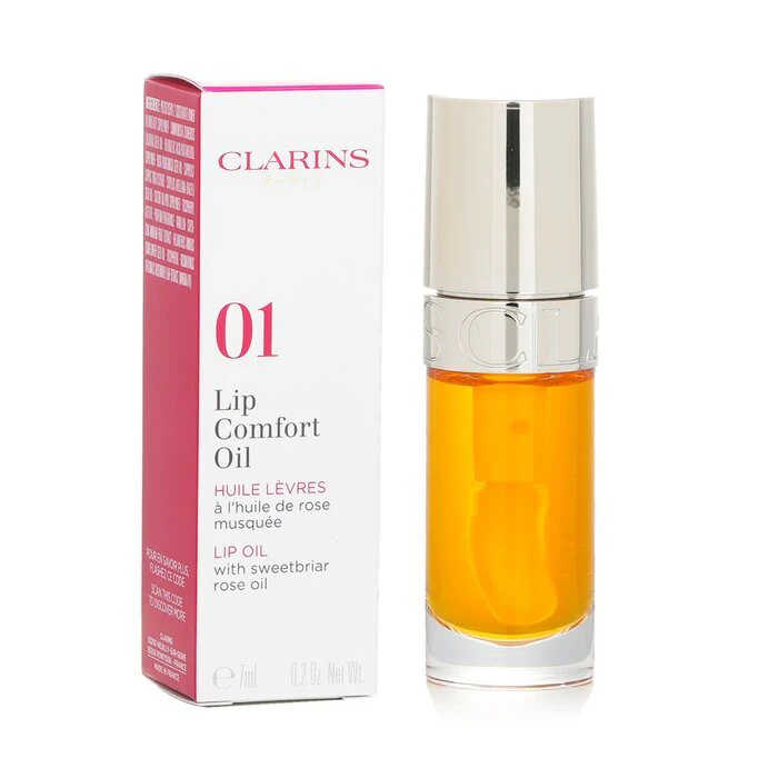 Clarins Lip Comfort Oil - # 01 Honey 7ml/0.2oz - Image 2
