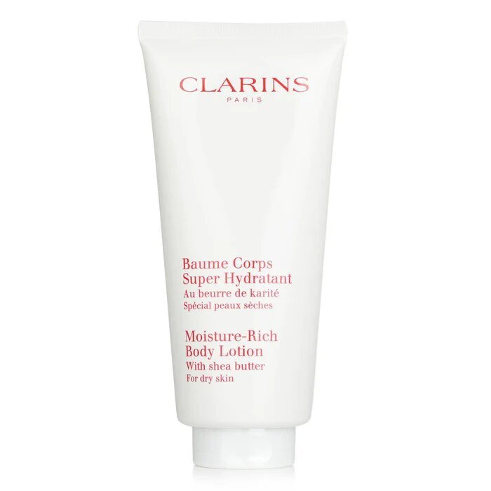 Clarins Moisture Rich Body Lotion with Shea Butter - For Dry Skin 200ml/7oz