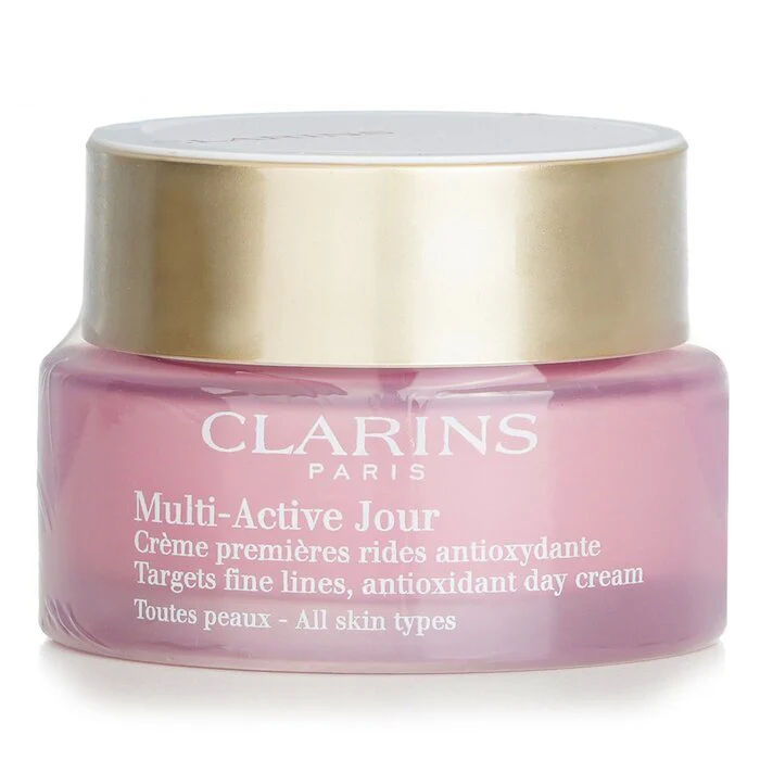 Clarins Multi-Active Day Targets Fine Lines Antioxidant Day Cream - For All Skin Types 50ml/1.6oz