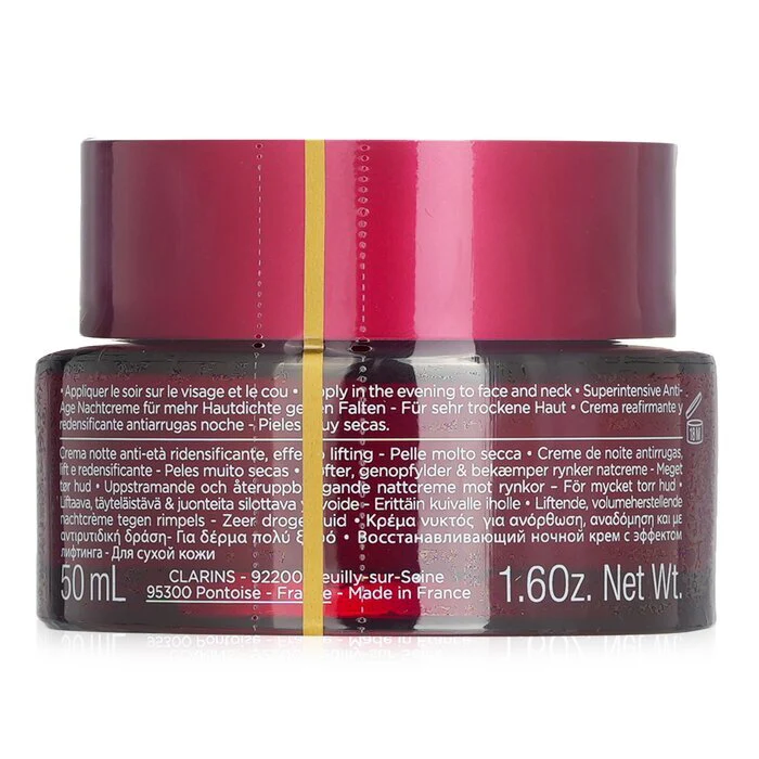 Clarins Multi Intensive Nuit Super Restorative Night Cream 50ml - Image 3