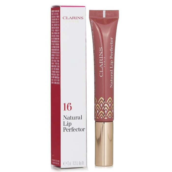 Clarins Natural Lip Perfector - # 16 Intense Rosebud 12ml/0.35oz - Image 2