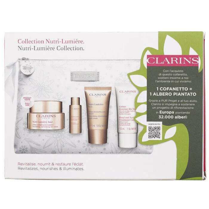 Clarins Nutri-Lumiere Collection: 4pcs+1bag - Image 3