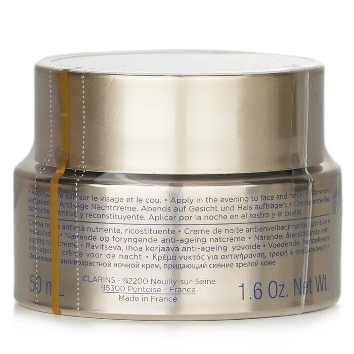 Clarins Nutri-Lumiere Nuit Nourishing, Rejuvenating Night Cream 50ml/1.6oz - Image 3