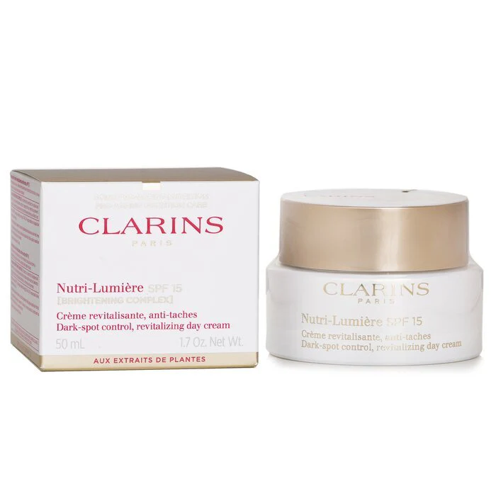 Clarins Nutri Lumiere SPF 15 Dark Spot Control, Revitalizing Day Cream 50ml - Image 2
