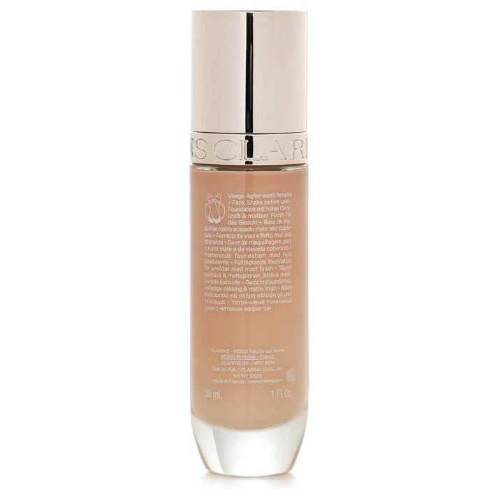 Clarins Skin Illusion Full Coverage Foundation - 107C 30ml - Image 3