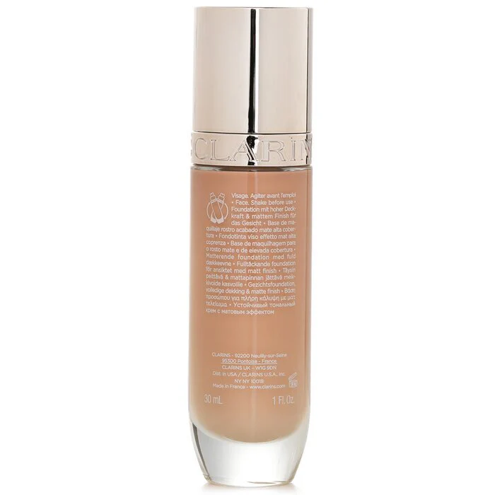 Clarins Skin Illusion Full Coverage Foundation - 109C 30ml - Image 3