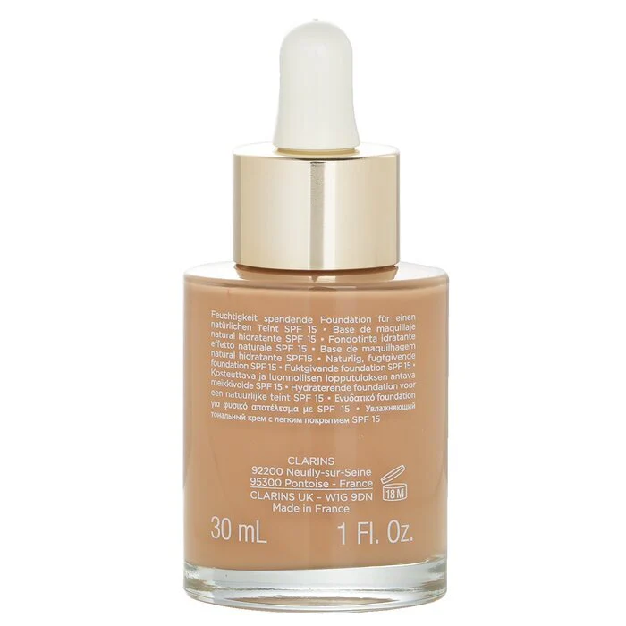 Clarins Skin Illusion Natural Hydrating Foundation SPF 15 - # 112.3 Sandalwood 30ml/1oz - Image 3