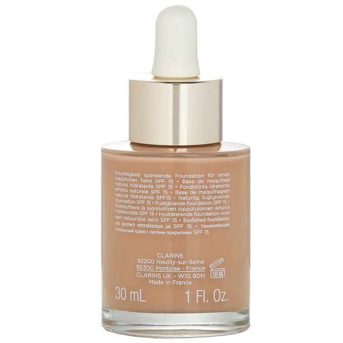 Clarins Skin Illusion Natural Hydrating Foundation SPF 15 - # 112 Amber 30ml/1oz - Image 3