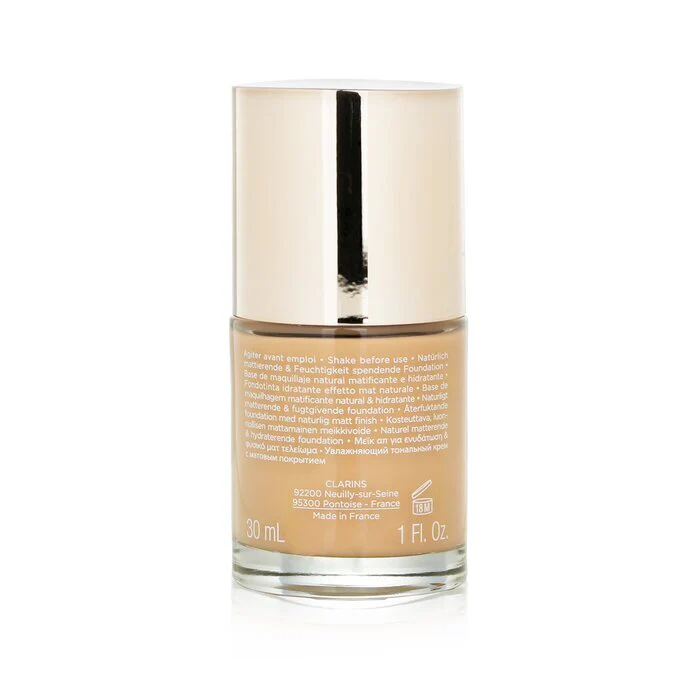 Clarins Skin Illusion Velvet Natural Matifying & Hydrating Foundation - # 110N Honey 30ml/1oz - Image 3