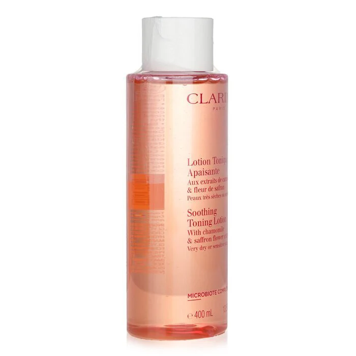 Clarins Soothing Toning Lotion with Chamomile & Saffron Flower Extracts - Very Dry or Sensitive Skin 400ml/13.5oz - Image 2