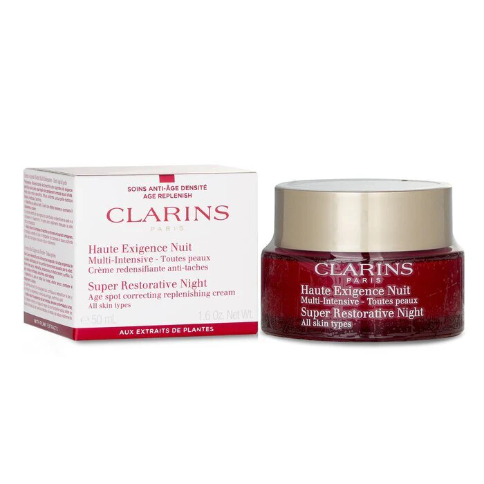 Clarins Super Restorative Night Age Spot Correcting Replenishing Cream 50ml/1.6oz - Image 2