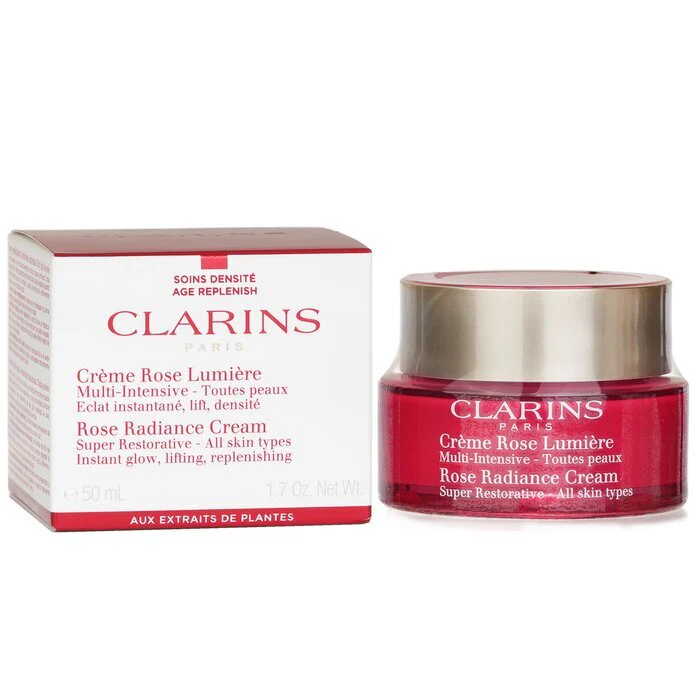 Clarins Super Restorative Rose Radiance Cream 50ml/1.7oz - Image 2