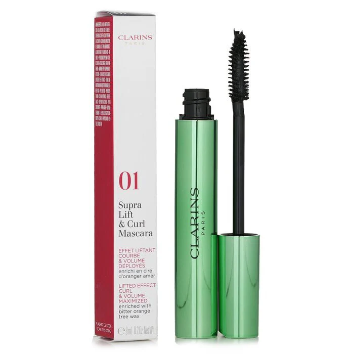 Clarins Supra Lift & Curl Mascara - 01 Intense Black 8ml - Image 2