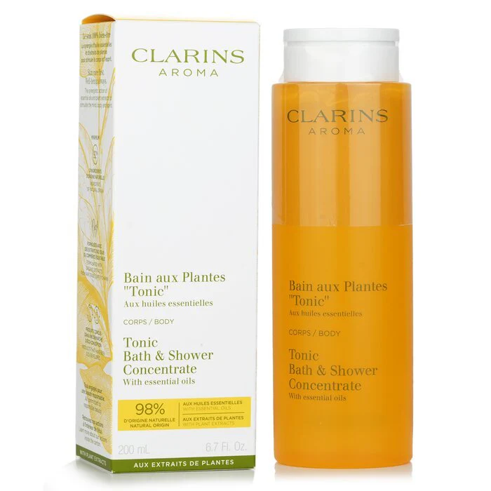 Clarins Tonic Bath & Shower Concentrate With Essential Oils 200ml/6.7oz - Image 2