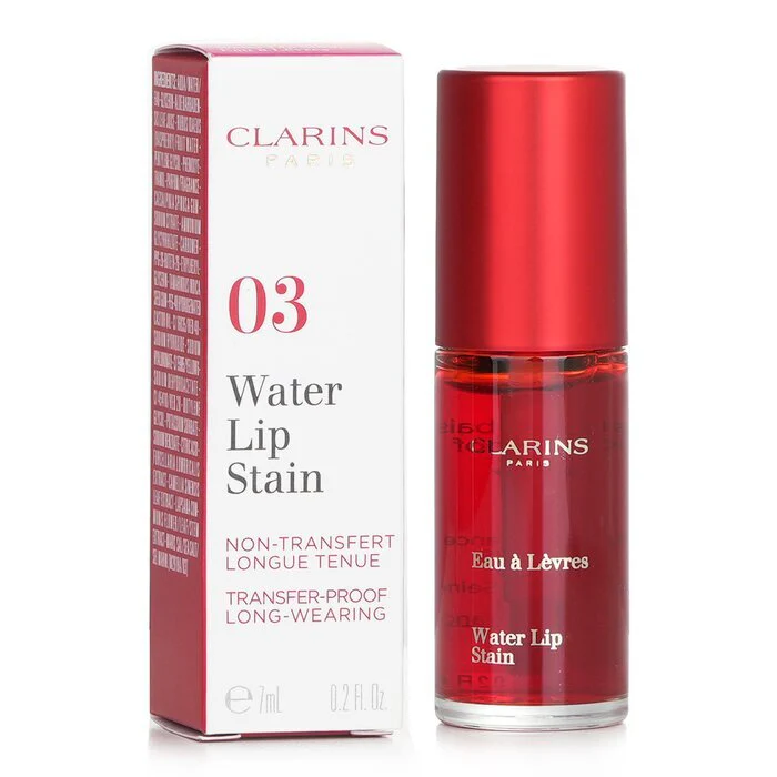 Clarins Water Lip Stain - 03 Water Red 7ml - Image 2